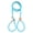 Sky Blue M, variant on mdesiwst Slip Lead Dog Leash No Pull Heavy Duty Leash for Small Medium Large Dogs Strong Training Rope with Adjustable Stopper for Walking Hiking