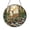 Acrylic 3.5 Inch, variant on Deer Family Forest Stream Stained Glass Style Suncatcher Window Hanging Decor, Doe and Fawn Wildlife Glass Art Panel for Nature Window Decoration Gift