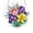 A2, variant on Lotus Stained Window Hangings, Scratch Resistant Transparent Acrylic Jigsaw Puzzle, Light Diffusing Stained Glass Effect Window Hanging Ornament, Living Room Bedroom Window Patio Garden