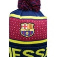 thumbnail image 4 of Icon Sports Men FC Barcelona Official Soccer T-Shirt and Beanie Combo 28 - Small, 4 of 5