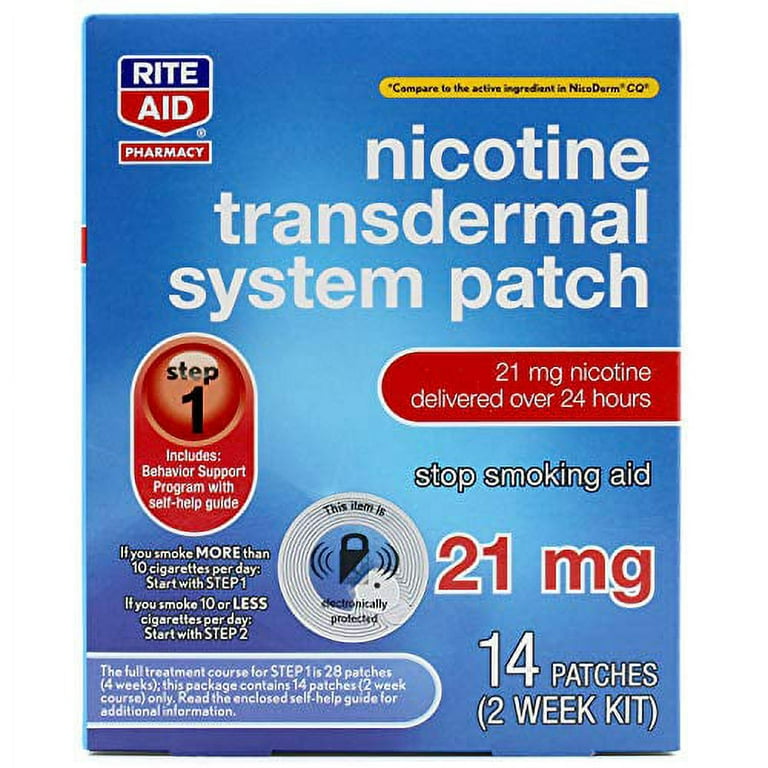 Rite Aid Nicotine Patch Kit - 56 ct