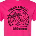 thumbnail image 4 of Inktastic Summer Vacation Mode Pensacola Beach Florida T-Shirt, 4 of 5