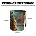 thumbnail image 3 of Kdxio Pond Meditating Tiger Car Trash Can Garbage Car Accessories Trash Can Car Waste Bin for for Driver and Passenger Any Vehicle, 3 of 7