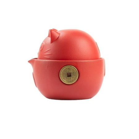 

Chinese Kungfu Tea Set With 1 Teapot And 2 Cup Travel Tea Set With 1 Teapot And 2 Cup For Home Office Handmade Traditional Travel Black