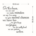 thumbnail image 2 of Pegatinas de letras pegatinas decorativas de pared pegatinas de pared para sala de estar, pegatinas de decoración del hogar, pegatinas de pared murales desmontables, pegatinas de pared para palabras E Afortunado Sencillez, 2 of 5