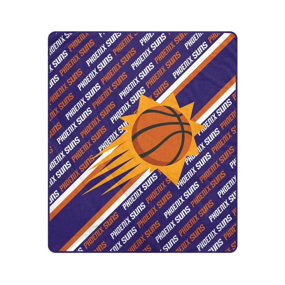 Pegasus Phoenix Suns 60" x 70" Diagonal Lined Wordmark Ultra Soft Blanket