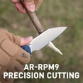 thumbnail image 4 of CJRB Large Pyrite-Light Pocket Folding Knife, J1945L-BU, 4 of 7