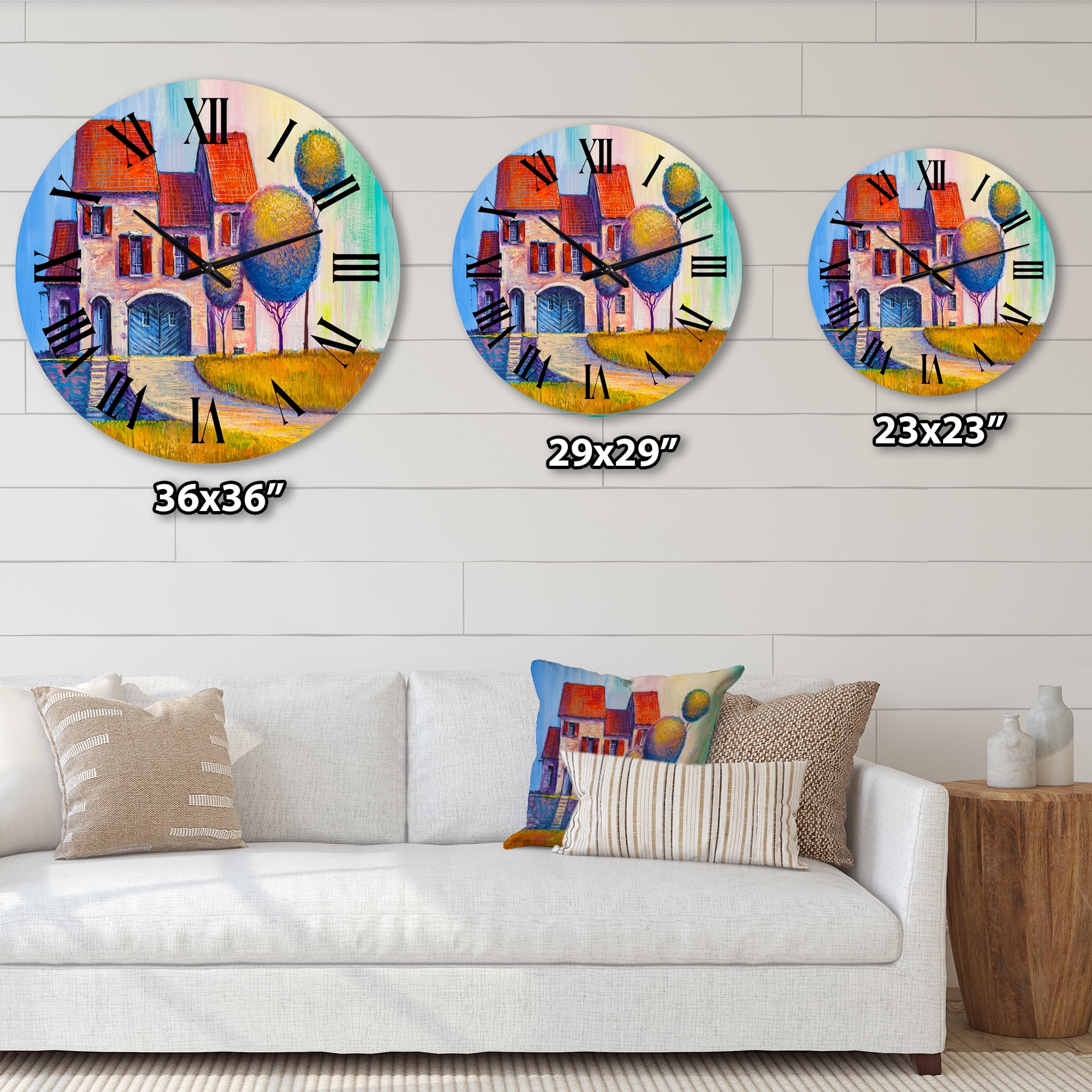 Designart 1 in Modern/Contemporary Wall Clock