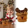 thumbnail image 2 of ZMKIAG Snowman Santa Claus & Reindeer Themed Reusable Christmas Candy Bags - Festive 3D Doll Design Gift Bags for Holiday Party Favors, Xmas Wrapping and Stocking Stuffers, 2 of 4