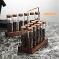 thumbnail image 4 of Glass Test Tube Display Stand Tools Single Tube Storage Coffee Bean Dispensing Bottle Coffee Sealed, 4 of 5