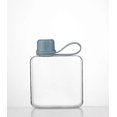 thumbnail image 1 of Ididg Botella De Agua Plana, Frasco De Viaje, Portátil, 10,5 Oz, Sin Bpa, Botellas De Agua Cuadradas Tritan, A Prueba De Fugas, Pequeña Botella De Agua Para Bolso, Bolsillo De Viaje, Deportes, Fitness, 1 of 5