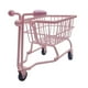 thumbnail image 3 of Mini carrito de compras, mini cesta de almacenamiento, modelo de carrito, lindo accesorio de fotografía. rosa, 3 of 9