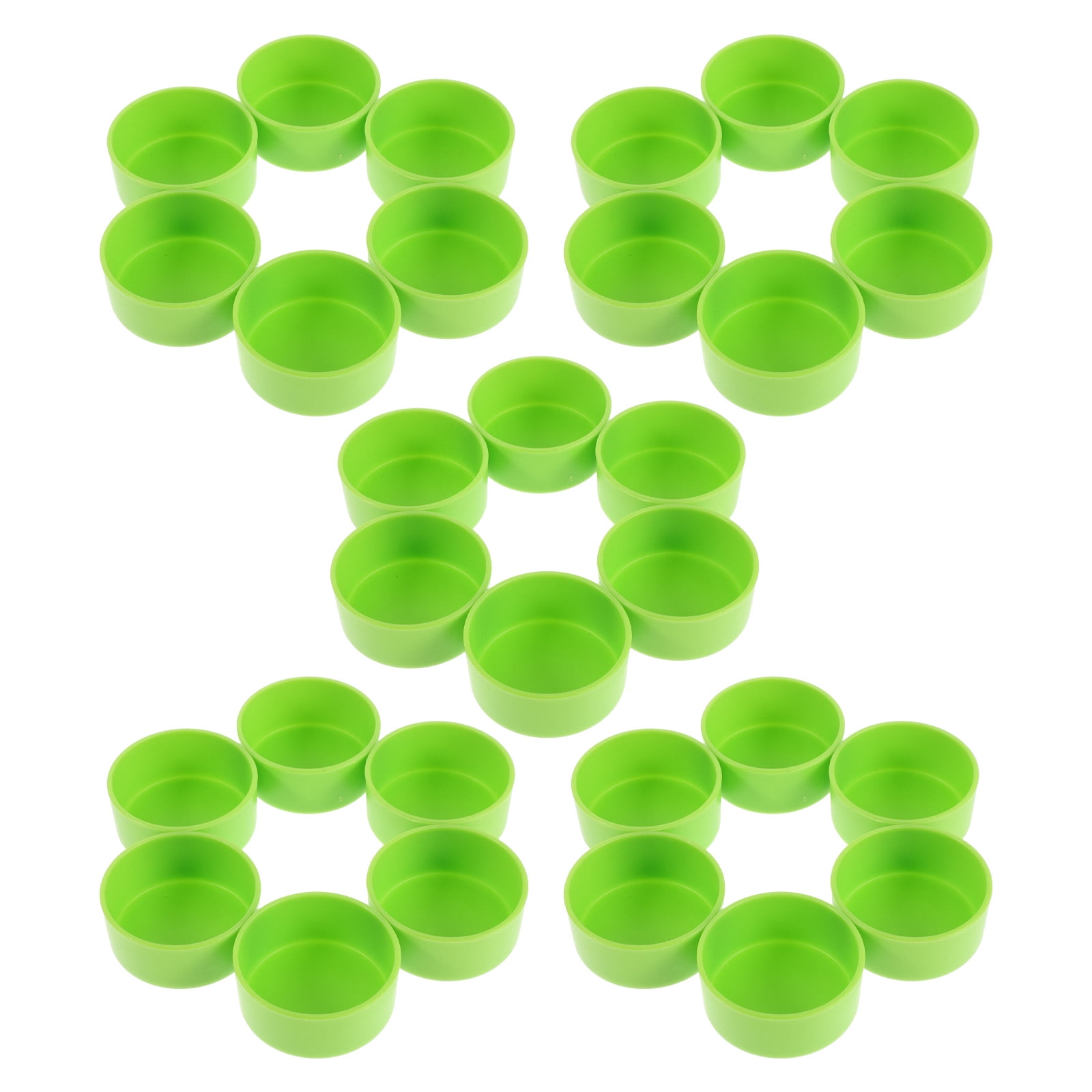 Nicehomfit Versatile Plastic Pet Feeding Dish for Reptiles and Insects 30Pcs