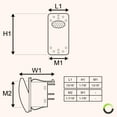 thumbnail image 2 of 12V DC 20A 3-Pin SPST LED On/Off Rocker Switch Kit - RED, 2 of 4
