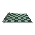 thumbnail image 2 of Ahgly Company Indoor Rectangle Checkered Light Blue Modern Area Rugs, 4' x 6', 2 of 4