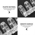 thumbnail image 3 of Plastic Segmented Binder Snap Four-Hole Binder for Student 10Pcs, 3 of 5