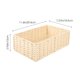 thumbnail image 2 of GOOHOCHY Caja Organizadora Tejida De De Beige Para Guardar Suministros Y Snacks, 2 of 5