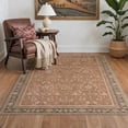 thumbnail image 3 of KUETH 3X5 Vintage Area Rugs Machine Washable Rugs for Living Room, Non Slip Flat Pile Rug with Rubber Backing, Persian Rug for Entryway Bedroom Dining Room Home Office, 3 of 4