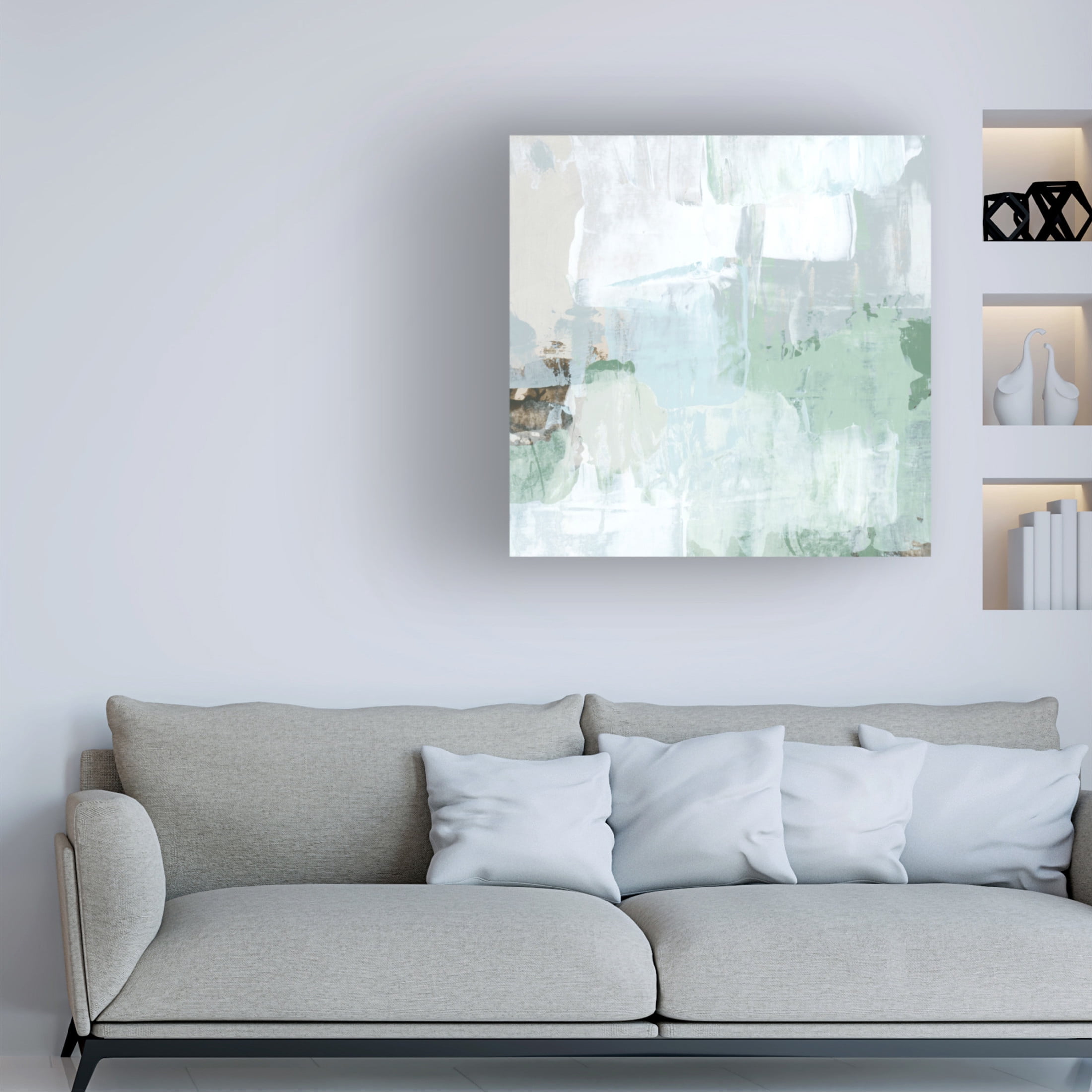 Trademark Fine Art June Erica Vess Field Lens II Canvas Wall Art