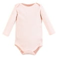 thumbnail image 4 of Hudson Baby Girls Thermal Long Sleeve Bodysuits, Snowflake, 0-3 Months, 4 of 7