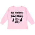thumbnail image 3 of Inktastic New Hampshire Awesome Since 1788 Boys or Girls Long Sleeve Toddler T-Shirt, 3 of 5
