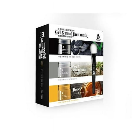 Pursonic  Face Mask with Applicator - Pack of 3