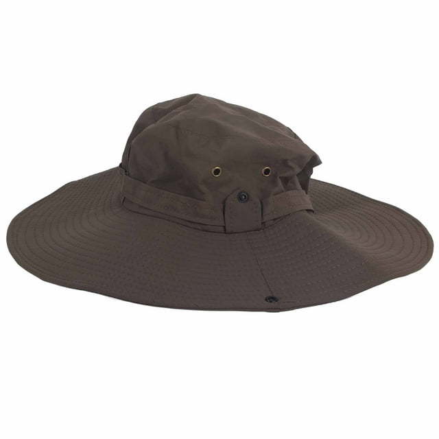 Sombrero de pescador Nikou con protección UV UPF 50 color verde oscuro