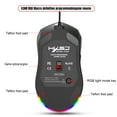 HXSJ X300 RGB Gaming Mouse 7200DPI Mouse Backlit Wired Ergonomic 6