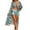 Sky Blue, variant on Fashionable Mesh Tankini Bikini Three Piece Swimwear With Cover Up For Beach Pool