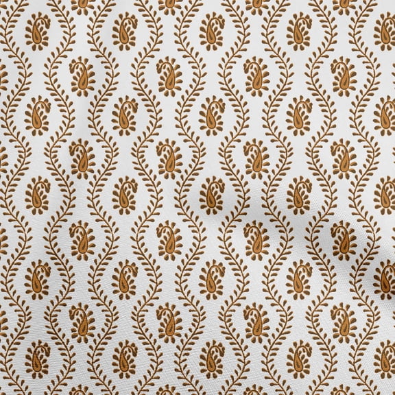 oneOone Cotton Flex Orange Fabric Block Sewing Craft Projects Fabric Prints By Yard 40 Inch Wide-NU