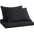 thumbnail image 1 of Set colcha 3 Piezas B.KIND & BEYOND ligera Extra suave King Size negro, 1 of 4