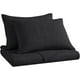 thumbnail image 1 of Set Colcha 3 Piezas B.KIND & BEYOND Ligera Extra Suave Matrimonial Negro, 1 of 5