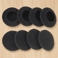 thumbnail image 5 of 2pcs 6cm Earphone Sponge Cover, Thickened Ear Cotton Ear Cotton Sponge Cover, Replacement Foam Microphone Cover, 5 of 6