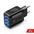 thumbnail image 2 of Cargador de viaje con dos puertos de alimentación USB de 2,1 A con control de calidad de la UE para teléfono, 2 of 3