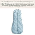 thumbnail image 4 of ergoPouch 0.2 Tog Jersey Sleeping Bag - Organic Cotton Baby Sleeping Bag, Made of Soft & Breathable Material for Peaceful Night's Sleep – Baby Wearable Blanket (Dragonflies, 8-24 months), 4 of 5
