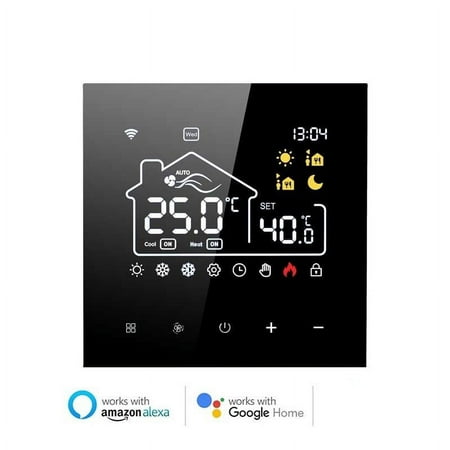 

For Tuya Smart Central Air Conditioning Floor Heating 2-In-1 Panel Mobile Phone