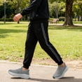 thumbnail image 7 of Men Women Slip On Running Shoes Unisex Adult Lightweight Breathable Flying Woven Mesh Walking Sneakers Non Slip Cushioned Casual Trainers for Daily Wear Outdoor Workout, 7 of 7