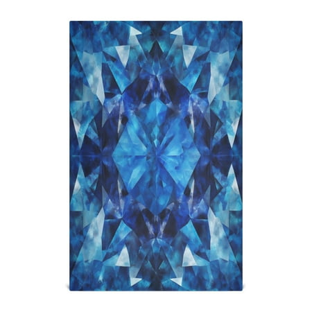 

Kitchen Towel 28x18 Inches x1，Plate Towel Decorative Towel Napkin Tea Towel Tea Towels For Kitchen Dish Cloths & Dish Towels Blue Crystal