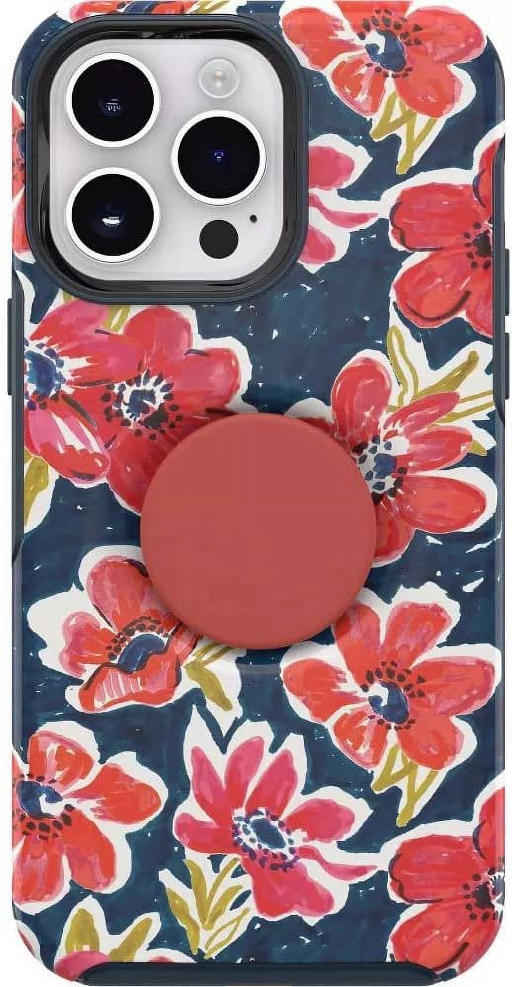 OtterBox + Pop Symmetry Series Case for iPhone 14 Pro Max Only - Non-Retail Packaging - Flowerrama