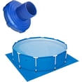 thumbnail image 5 of Pool Vacuum Cleaner Adapter For Intex (80 Mm To 32 Mm) Suction Hose Adapter For Connection, Hose Adapter With Stainless Steel Hose Clamp, Floor Cleane, 5 of 5