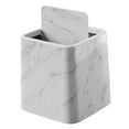 thumbnail image 6 of Worgeous Elegant White Trash Can with Lid for Home Decor and Organization Small Size 7 Gallons, 6 of 8