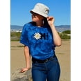 thumbnail image 2 of Oh Yellow Daisy Tie Dye Crystal Women -Image by Shutterstock, Female Small, 2 of 4