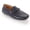 Navy, variant on Aston Marc Mens Drive Faux Leather Square Toe Driving Moccasins