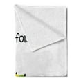 thumbnail image 2 of Caterpillar Soft Flannel Fleece Throw Blanket, Children Zoo Alphabet Design Insect on a Branch Educational, Cozy Plush for Indoor and Outdoor Use, 50" x 70", Green Apple Green, by Ambesonne, 2 of 5