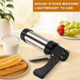 thumbnail image 4 of Churrera Churro Maker Machine Stainless Steel Churro Maker Kit with 3 Different Tips Piping Nozzle Hollow, 4 of 5