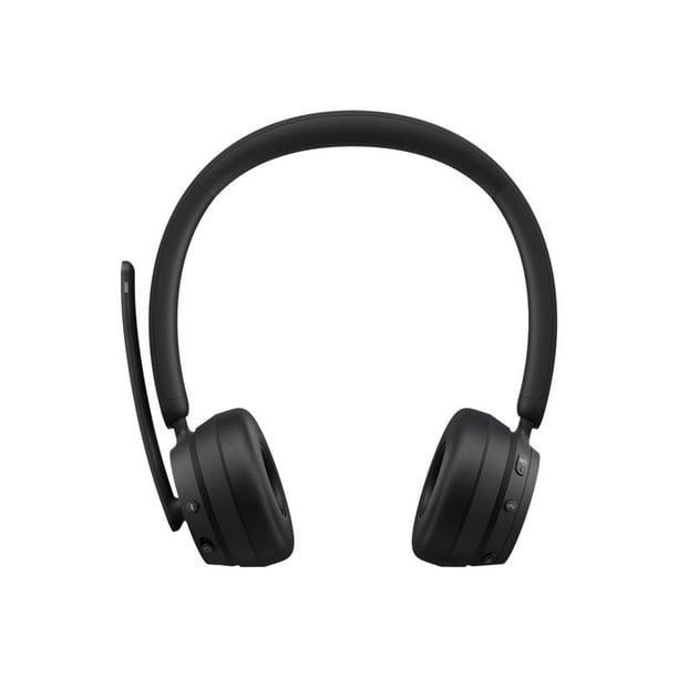 Microsoft Modern Wireless Headset ブラック Microsoft Modern Wireless Headset for Business - Headset - on-ear