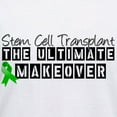 thumbnail image 3 of CafePress - Stem Cell Transplant Makeover Women's V Neck T Shi - Womens Cotton V-Neck T-shirt, 3 of 4
