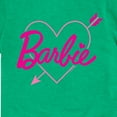 thumbnail image 3 of Barbie - Barbie Arrow Heart Logo - Toddler And Youth Short Sleeve Graphic T-Shirt, 3 of 5