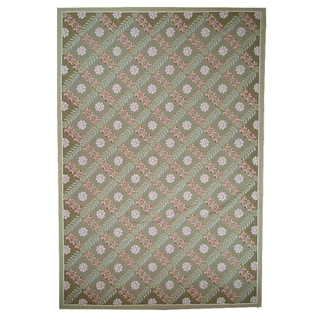 Aubusson Area - Pasargad Aubusson Hand-Woven New Zealand Wool Area Rug