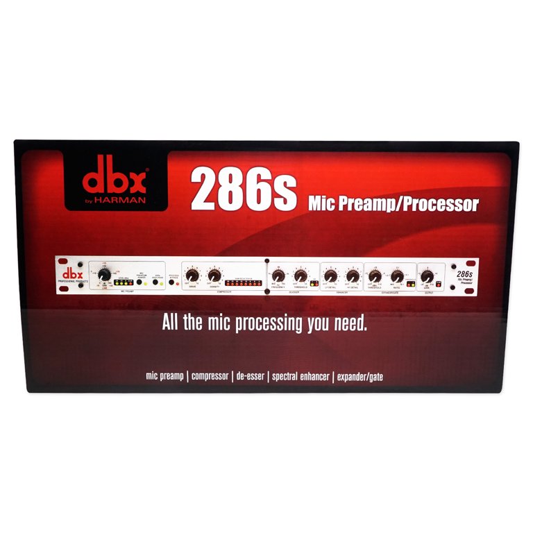DTM・DAW dbx 286s Mic preamp/Processor DBX 286S Microphone Preamp/Channel Strip